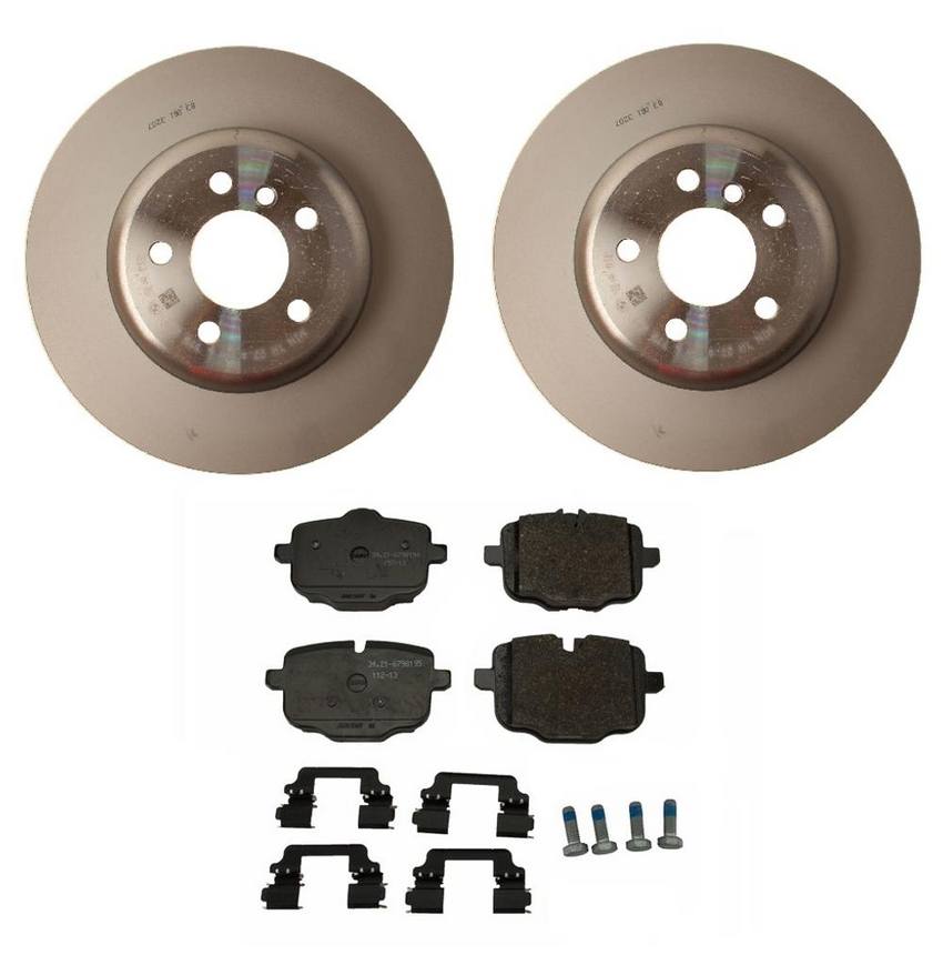 BMW Brake Kit - Pads and Rotors Rear (345mm)